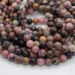 Rhodonite perle naturelle