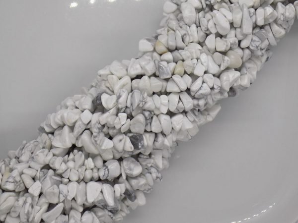 Howlite Naturelles perle et creation