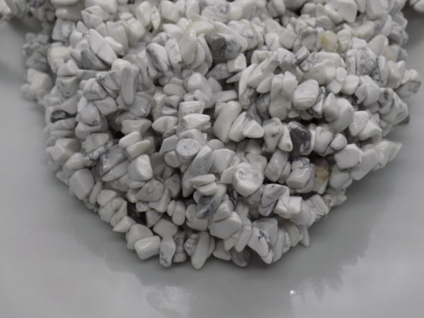 Howlite Naturelles perle et creation