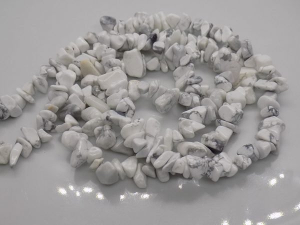 Howlite Naturelles perle et creation