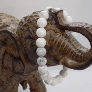 Bracelet perle Howlite