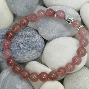 bracelet bouddha quartz